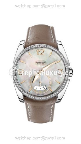 Parmigiani Fleurier Tonda Metropolitaine Stainless Steel / MOP / Diamond PFC273-0063300-HC6121