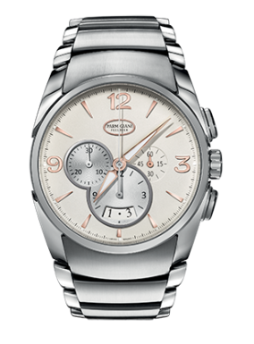 Parmigiani Fleurier Tonda Metrographe Stainless Steel / White / Bracelet PFC274-0002400-B33002