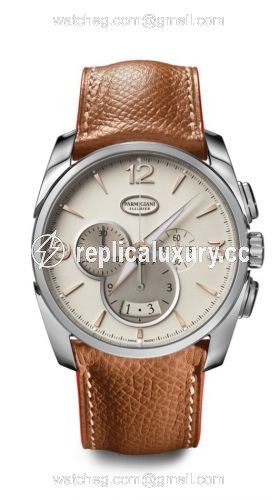 Parmigiani Fleurier Tonda Metrographe Stainless Steel / White / Strap PFC274-0002400-HE6022