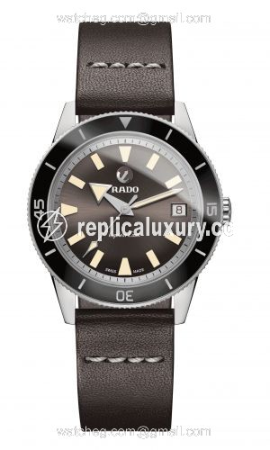 Rado HyperChrome Captain Cook 37 Brown / Strap R32500305