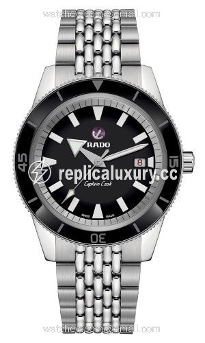 Rado HyperChrome Captain Cook 42 Stainless Steel / Black / Bracelet R32505153