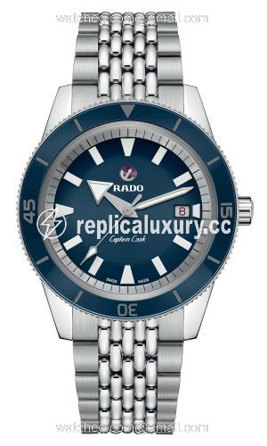 Rado HyperChrome Captain Cook 42 Stainless Steel / Blue / Bracelet R32505203