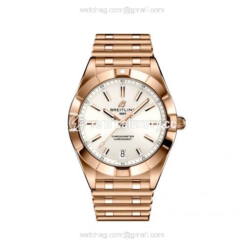 Breitling Chronomat 32 Red Gold / White / Rouleaux R77310101A1R1