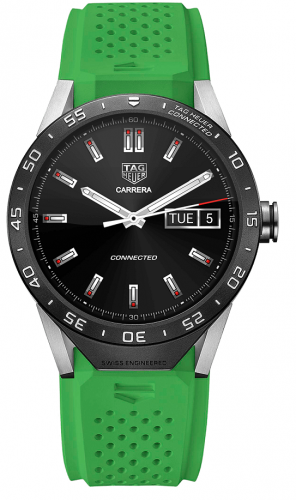 TAG Heuer Carrera Connected Green Strap SAR8A80.FT6059