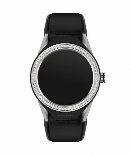 TAG Heuer Carrera Connected Modular 45 Titanium / Diamond / Black Calf SBF8A8011.11FT6079
