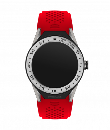 TAG Heuer Carrera Connected Modular 45 Titanium / Stainless Steel / Red Rubber SBF8A8014.11FT6080