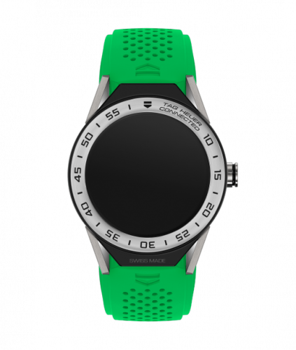 TAG Heuer Carrera Connected Modular 45 Titanium / Stainless Steel / Green Rubber SBF8A8014.11FT6083