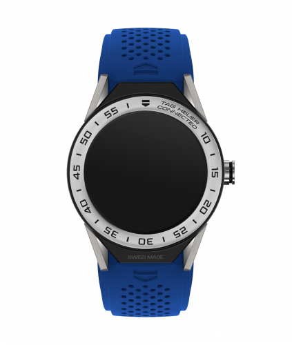 TAG Heuer Carrera Connected Modular 45 Titanium / Stainless Steel / Blue Electric Rubber SBF8A8014.11FT6118