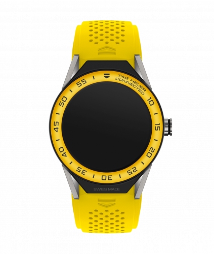 TAG Heuer Carrera Connected Modular 45 Titanium / Yellow Aluminum / Yellow Rubber SBF8A8017.11FT6082