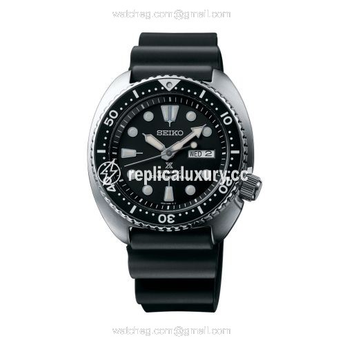 Seiko Prospex Diver Turtle Stainless Steel / Black / Rubber SRP777