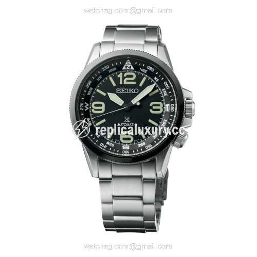 Seiko Prospex Land SRPA71K1 Stainless Steel / Black / Bracelet SRPA71K1
