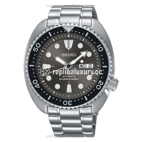 Seiko Prospex Diver Turtle Stainless Steel / Grey / Bracelet SRPC23
