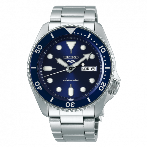 Seiko 5 Sports Sports Style Stainless Steel / Blue / Bracelet SRPD51K1