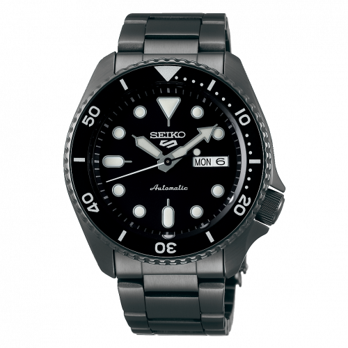 Seiko 5 Sports Sports Style Hard Coating / Black / Bracelet SRPD65K1