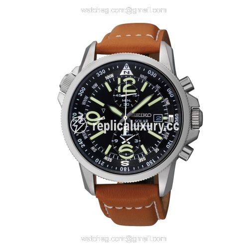 Seiko Prospex Land SSC081P1 Stainless Steel / Black / Strap SSC081P1