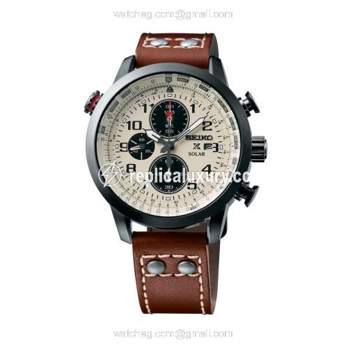 Seiko Prospex Sky SSC425P1 Stainless Steel / Cream SSC425P1