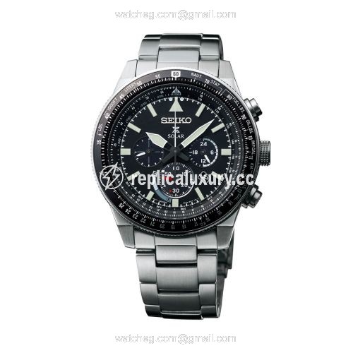 Seiko Prospex Sky SSC607P1 Stainless Steel / Black SSC607P1