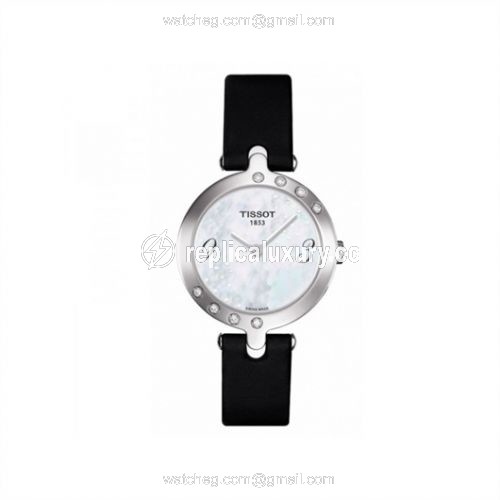 Tissot Flamingo Stainless Steel / MOP / Strap T003.209.67.112.00