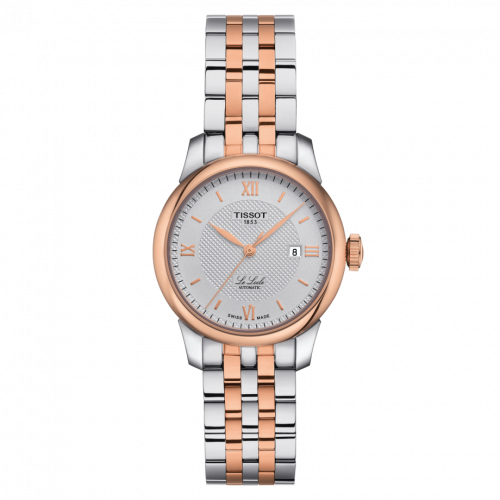 Tissot Le Locle 29 Automatic Lady Stainless Steel / Rose Gold PVD / Silver T006.207.22.038.00