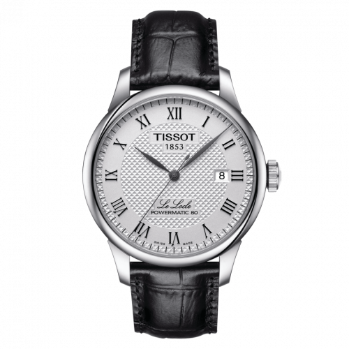Tissot Le Locle Powermatic 80 39.3 Stainless Steel / Silver / Strap T006.407.16.033.00