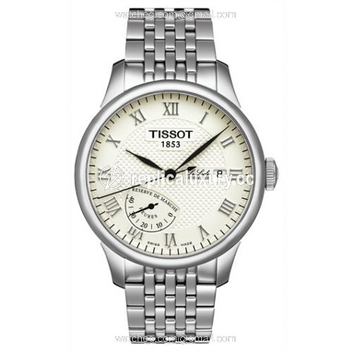 Tissot Le Locle Power Reserve 39.3 Stainless Steel / Silver / Bracelet T006.424.11.263.00