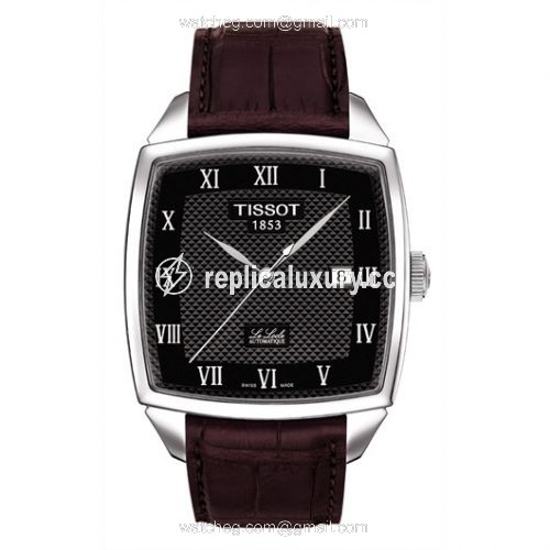 Tissot Le Locle Automatic Cushion 39 Stainless Steel / Black / Strap T006.707.16.053.00