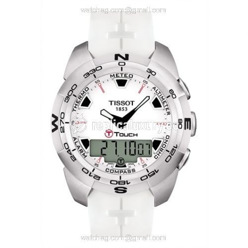 Tissot T-Touch Expert White Rubber T013.420.17.011.00
