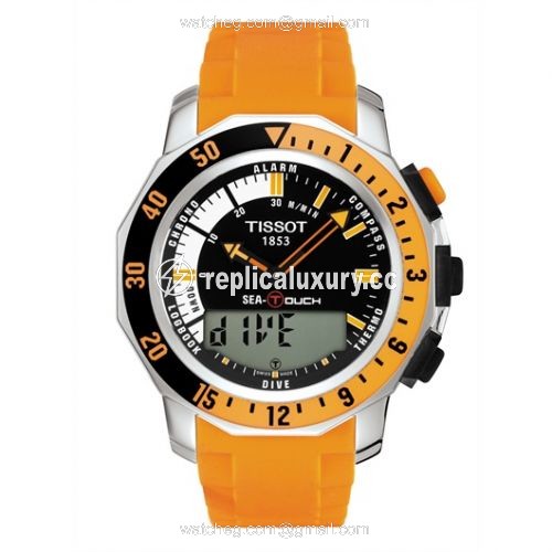 Tissot Sea-Touch Meters Orange T026.420.17.281.02
