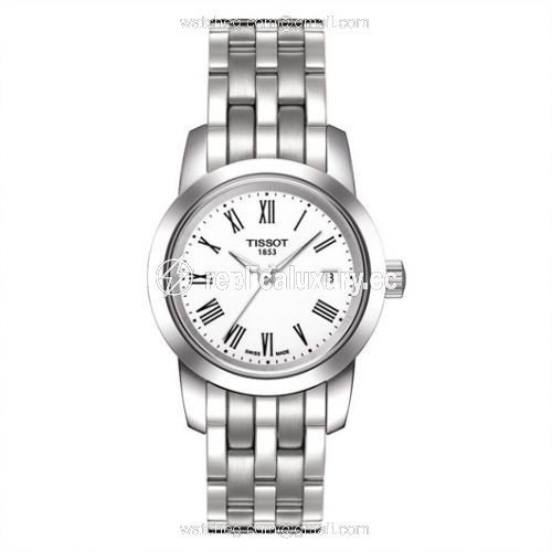 Tissot Dream Quartz 28 Stainless Steel / White / Bracelet T033.210.11.013.00