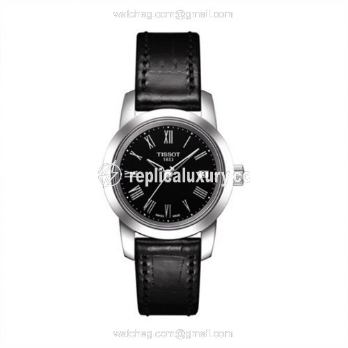 Tissot Dream Quartz 28 Stainless Steel / Black / Strap T033.210.16.053.00