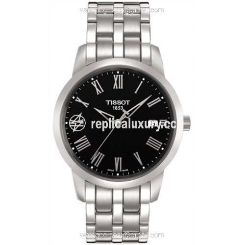 Tissot Dream Quartz 38 Stainless Steel / Black / Bracelet T033.410.11.053.01