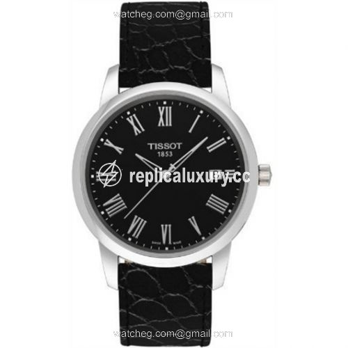 Tissot Dream Quartz 38 Stainless Steel / Black / Strap T033.410.16.053.01