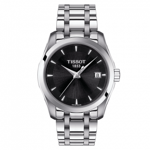 Tissot Couturier Quartz 32 Stainless Steel / Black / Bracelet T035.210.11.051.01