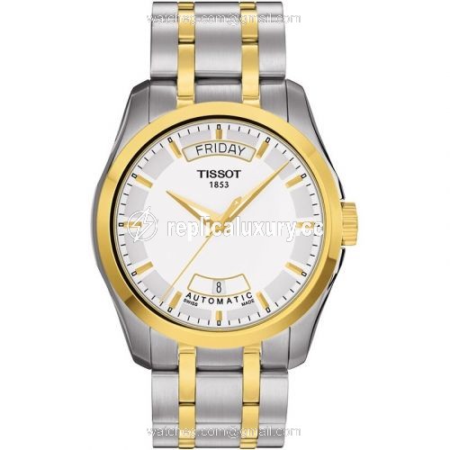 Tissot Couturier Automatic Day-Date Two Tone T035.407.22.011.00