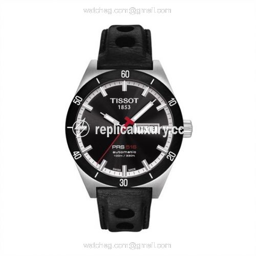 Tissot PRS 516 Automatic Black Strap T044.430.26.051.00