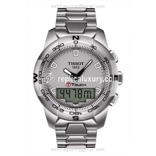Tissot T-Touch II Rhodium T047.420.11.071.00