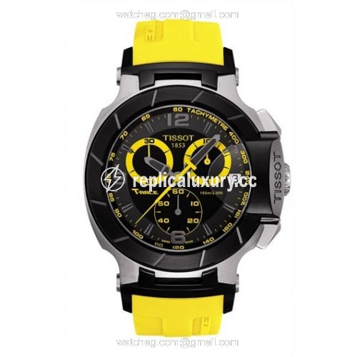 Tissot T-Race Quartz Yellow T048.417.27.057.03