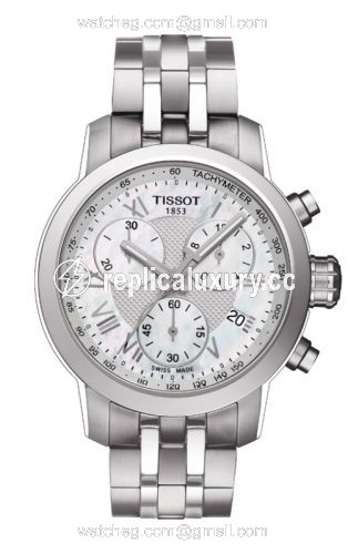 Tissot PRC 200 Quartz Chronograph Lady MOP T055.217.11.113.00