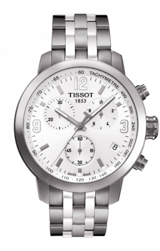 Tissot PRC 200 Quartz Chronograph Silver T055.417.11.017.00