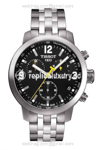 Tissot PRC 200 Quartz Chronograph Yellow Hand T055.417.11.057.00