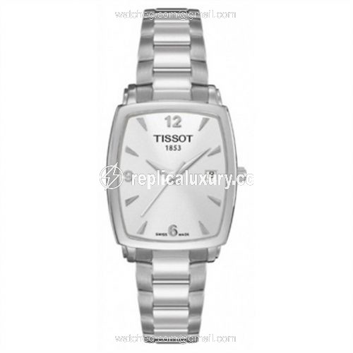 Tissot Everytime Tonneau Stainless Steel / Silver / Bracelet T057.910.11.037.00