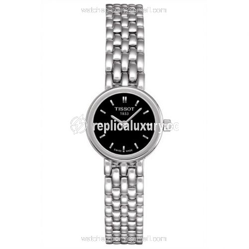 Tissot Lovely Stainless Steel / Black / Bracelet T058.009.11.051.00