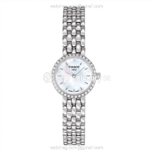 Tissot Lovely Stainless Steel / Diamond / MOP / Bracelet T058.009.61.116.00