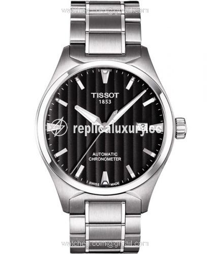 Tissot T-Tempo Automatic Stainless Steel / Black / Bracelet T060.408.11.051.00