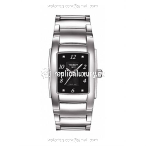 Tissot T-10 Stainless Steel / Black T073.310.11.057.00