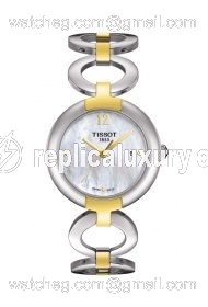 Tissot Pinky Stainless Steel / PVD Gold / MOP / Bracelet T084.210.22.117.00