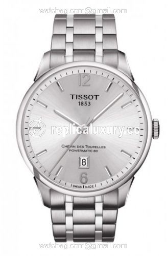 Tissot Chemin des Tourelles Powermatic 80 Silver / Bracelet T099.407.11.037.00
