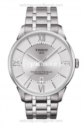Tissot Chemin des Tourelles Powermatic 80 Silver Roman / Bracelet T099.407.11.038.00