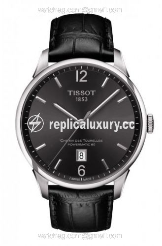 Tissot Chemin des Tourelles Powermatic 80 Black T099.407.16.447.00