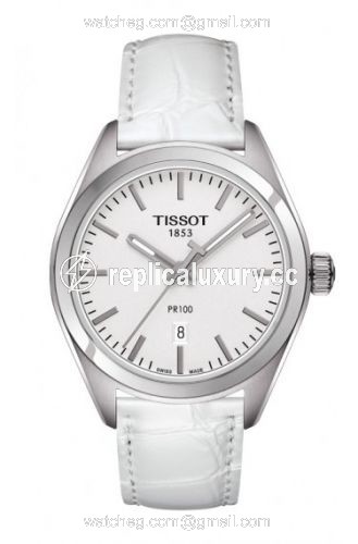 Tissot PR 100 Quartz 33 Stainless Steel / Silver / Strap T101.210.16.031.00